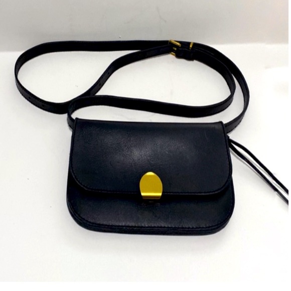 MADEWELL Handbags - Madewell Black Genuine  Leather Small Crossbody Bag